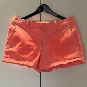 Gap City Short 3" Neon Coral Women Size 10